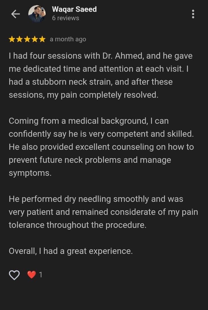 Patient review 5